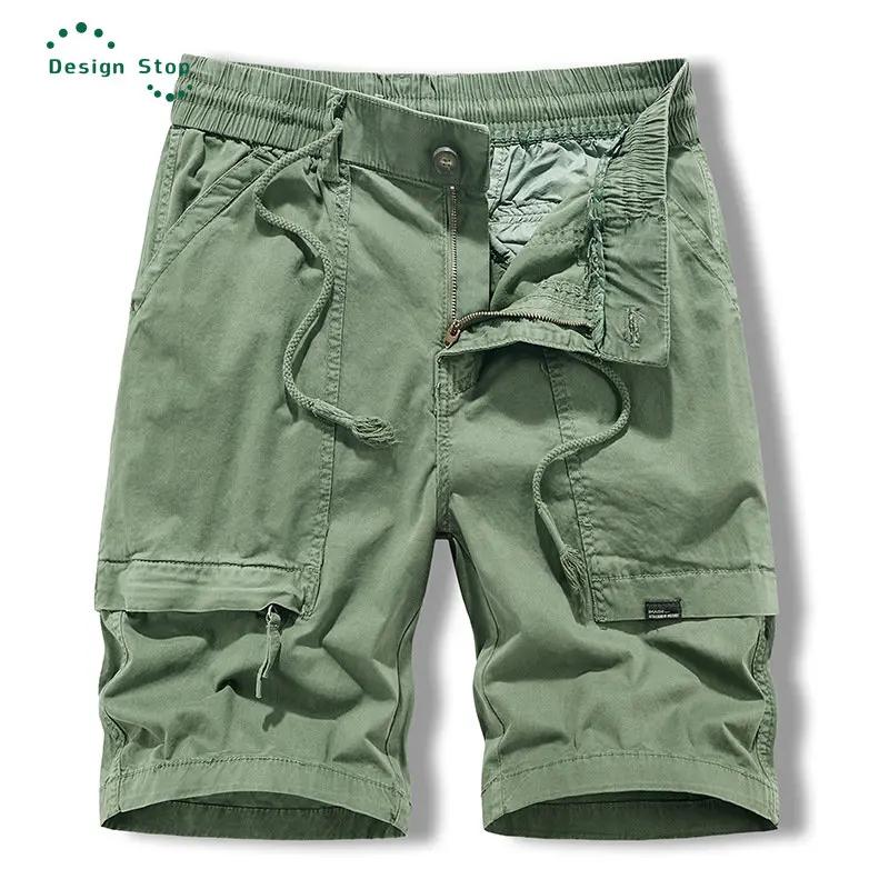 Trendy Casual Cargo Shorts Mens Summer Workwear Short Pants